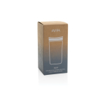Eco thermal takeaway mug, click lid, 400ml, Avira Alix navy-blue colour