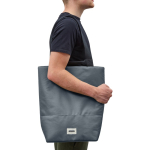 Waterproof cooler bag, divided compartment, Black+Blum, 16L grey colour