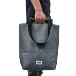 Waterproof cooler bag, divided compartment, Black+Blum, 16L grey colour