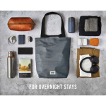 Waterproof cooler bag, divided compartment, Black+Blum, 16L grey colour