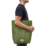 Waterproof cooler bag, divided compartment, Black+Blum, 16L forest green colour