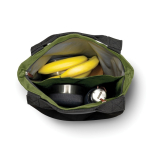 Waterproof cooler bag, divided compartment, Black+Blum, 16L forest green colour
