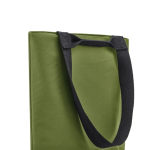 Waterproof cooler bag, divided compartment, Black+Blum, 16L forest green colour