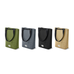 Waterproof cooler bag, divided compartment, Black+Blum, 16L forest green colour