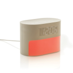 Eco alarm clock, gradual light, relaxing soundscapes beige colour