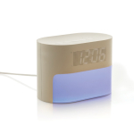 Eco alarm clock, gradual light, relaxing soundscapes beige colour