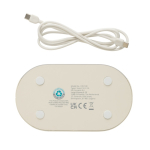 Eco alarm clock, gradual light, relaxing soundscapes beige colour
