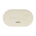 Eco alarm clock, gradual light, relaxing soundscapes beige colour