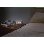Eco alarm clock, gradual light, relaxing soundscapes beige colour