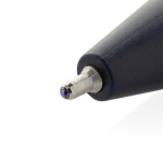 Recycled plastic pen, ultra-smooth ink, blue writing navy-blue colour
