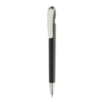 Recycled plastic pen, Dokumental® refill, blue writing black colour