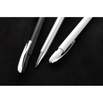 Recycled plastic pen, Dokumental® refill, blue writing black colour