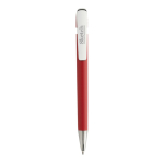 Recycled plastic pen, Dokumental® refill, blue writing red colour