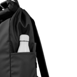 Waterproof urban backpack, bike attachment, anti-theft, 16” black colour