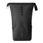 Waterproof urban backpack, bike attachment, anti-theft, 16” black colour