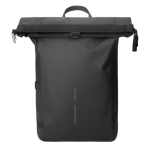 Waterproof urban backpack, bike attachment, anti-theft, 16” black colour