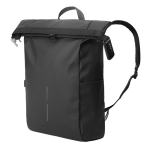 Waterproof urban backpack, bike attachment, anti-theft, 16” black colour