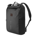 Waterproof urban backpack, bike attachment, anti-theft, 16” black colour