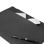 Recycled laptop sleeve, tilt stand 4cm, 14” black colour
