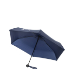 Manual mini umbrella, recycled rPET 190T fabric, durable design, Ø100 navy-blue colour