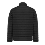 Men’s recycled polyester padded jacket, casual fit, 70 g/m2 black colour