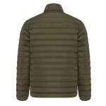 Men’s recycled polyester padded jacket, casual fit, 70 g/m2 khaki colour