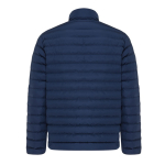 Men’s recycled polyester padded jacket, casual fit, 70 g/m2 navy-blue colour
