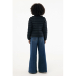 Women’s recycled polyester padded jacket, casual fit, 70 g/m2 black colour