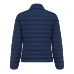 Women’s recycled polyester padded jacket, casual fit, 70 g/m2 navy-blue colour