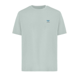 Unisex recycled cotton T-shirt, modern fit, 220 g/m2 olive green colour