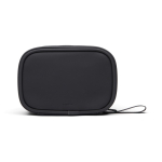 Recycled polyester first aid kit, with accessories black colour