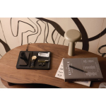 Eco wireless desk charger, organiser tray black colour