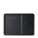Eco wireless desk charger, organiser tray black colour