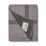 Elegant recycled polyester blanket, soft warm touch, 260 g/m2 grey colour