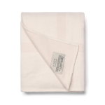 Elegant recycled polyester blanket, soft warm touch, 260 g/m2 off white colour