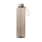 Recycled rPET bottle, modern functional design, leak-proof lid, 550ml ivory colour