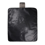Recycled polyester picnic blanket, waterproof fleece lining green colour