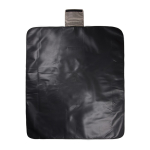 Recycled polyester picnic blanket, waterproof fleece lining navy-blue colour