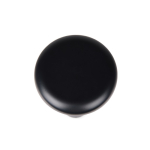 Recycled table lamp, warm and white light, touch control black colour