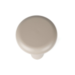 Recycled table lamp, warm and white light, touch control ivory colour
