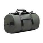 Recycled polyester weekend backpack, double handles, 35L green colour