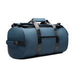 Recycled polyester weekend backpack, double handles, 35L navy-blue colour