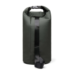 Recycled polyester cooler bag, roll-top design, 25L green colour