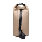 Recycled polyester cooler bag, roll-top design, 25L ivory colour