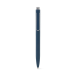 Recycled aluminium pen set, blue ink and inkless pen blue colour first view