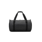 Recycled 600D polyester sports bag with side shoe compartment royal blue colour second view