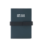 Recycled PU notebook, A5 lined and plain pages main view