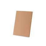 A5 notebook and natural bamboo pen set, black ink, lined pages black colour tenth view