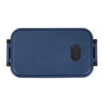 Dishwasher-safe plastic lunch box with durable lid, 900ml navy-blue colour first view