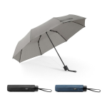 3-section foldable rPET umbrella with fibreglass ribs, Ø98 various colours